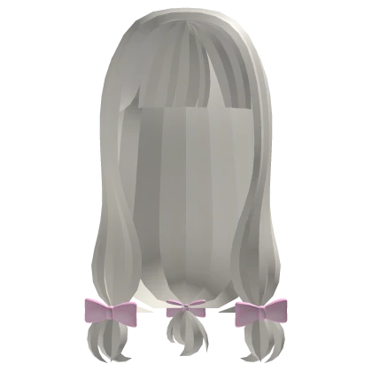 ꒰: ♡ Cozy long tied up kawaii hair blonde
