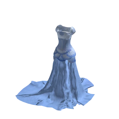 LALISA: Blue Lotus Dress