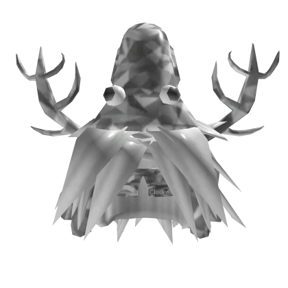 [⏳LIMITED] White Hair + Squid + Heaven Antlers