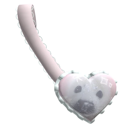 silly SEAL crossbody ruffle bag