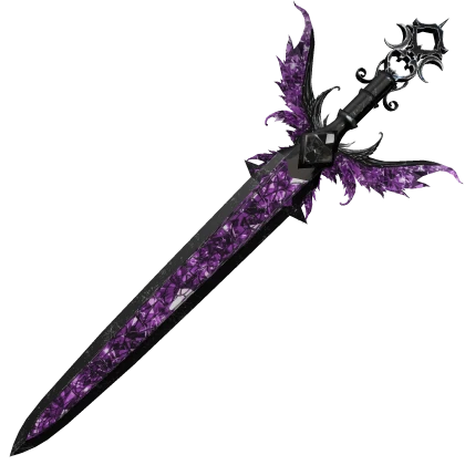 Amethyst Whispery Sword