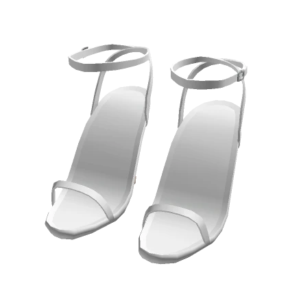 Cute White High Heels