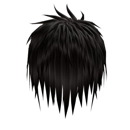Brown Long Anime Scene Messy Hair