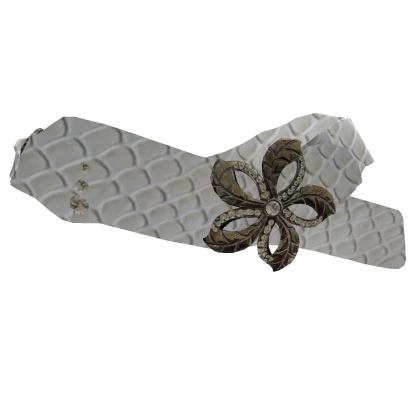 gyaru belt white (blush doll) 