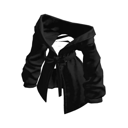 BB Black Self Love Fluffy Bath Robe