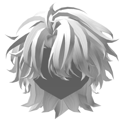 Beautiful White Wolfcut