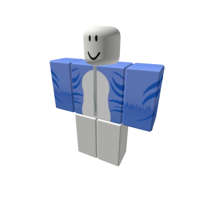 Blue Drakobloxxer Hoodie Shirt