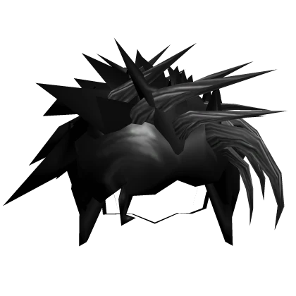 Slender & Cnp Boy Full Hair Combo In Black