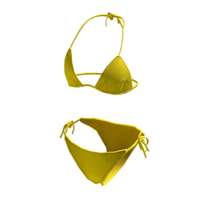 BIkini Swimsuit Yellow