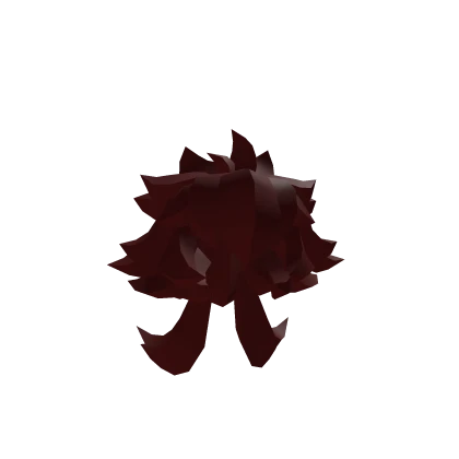 Red Blocky Twin Hair