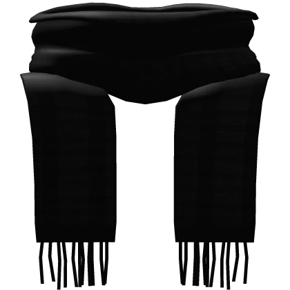 Black Emo Scarf
