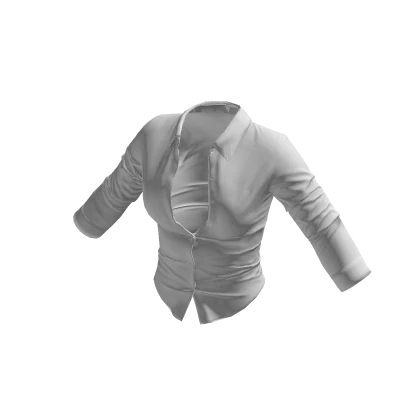 Office Siren Button Up Blouse (White)
