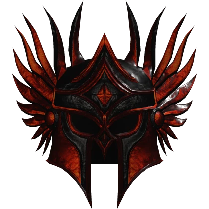 Fiery Starfall Seraph Helmet