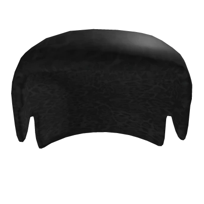 Black Leopard Print Buzz Hair