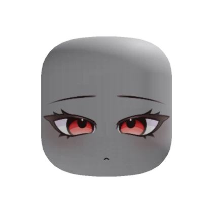 Calm Anime Face [Red Eyes]