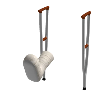 Crutches with cast [Korblox]