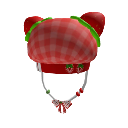 Gorrito Kawai De Fresa Code: Gorro_fresas