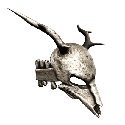 Wendigo Skull Left Pauldron