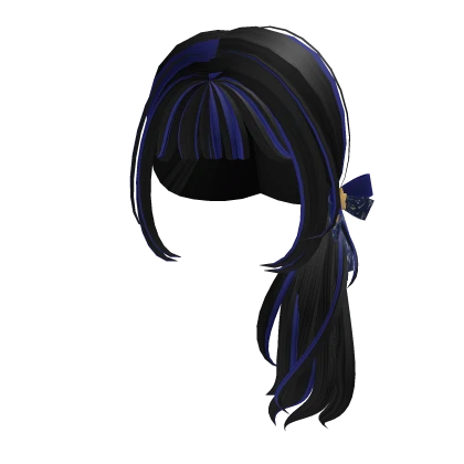 Lunar Hair with Ribbon