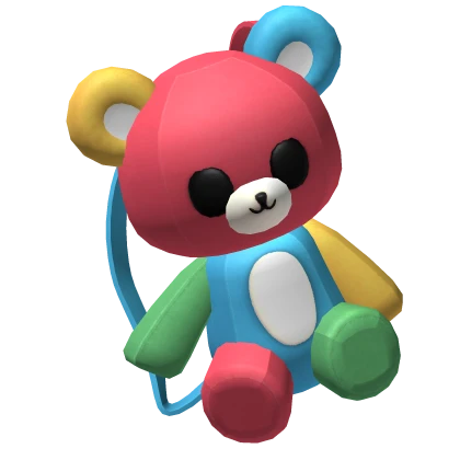 Off Shoulder Kidcore Teddy Backpack (3.0)