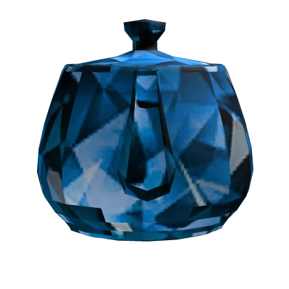 Blue sparkle time teapot
