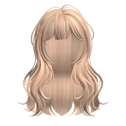Blonde Cute Wavy Hair