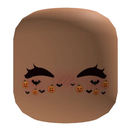 🎃 Adorable Halloween Blush Face