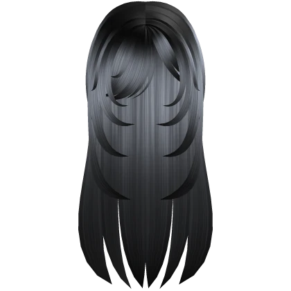♰ : overgrown horror gothic hair - ombre grey