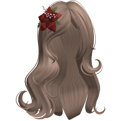 ♡ christmas flower flowy swirls in milktea brown