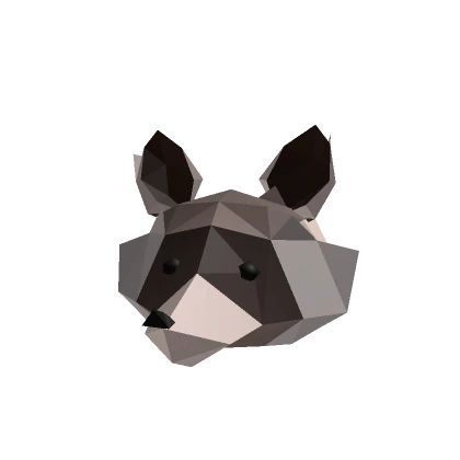 Wide Raccoon Mask