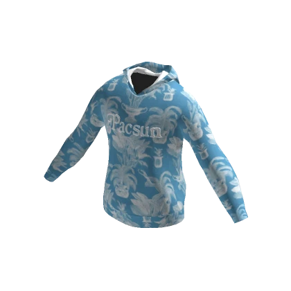 Pacsun Etoile Monogram Print Hoodie