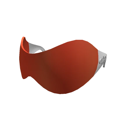 Y2K Orange Shield Sunglasses