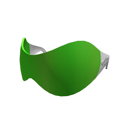 Y2K Green Shield Sunglasses