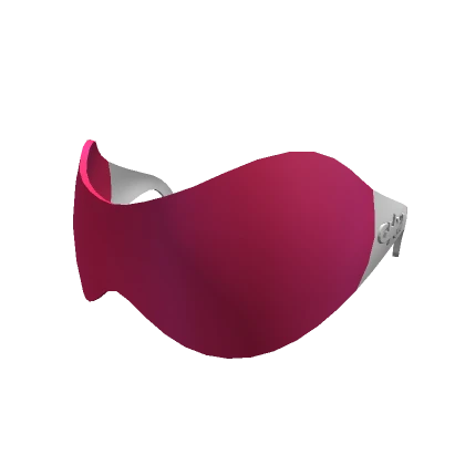 Y2K Pink Shield Sunglasses