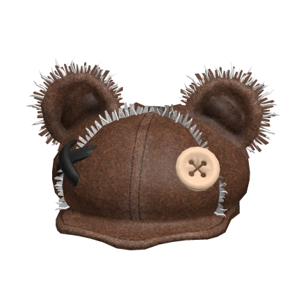 Harajuku Bear Hat Vintage Brown