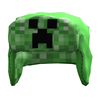 Pixel Green Ushanka