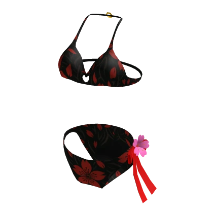 Crimson Sakura Bikini
