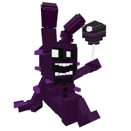 FNAF || Cutesy 8-bit Shadow Bonnie Shoulder Rider