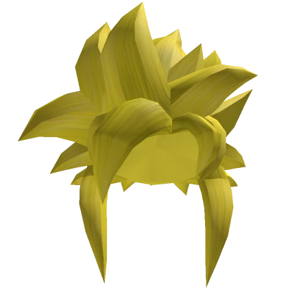 Spiky Yellow  Hair