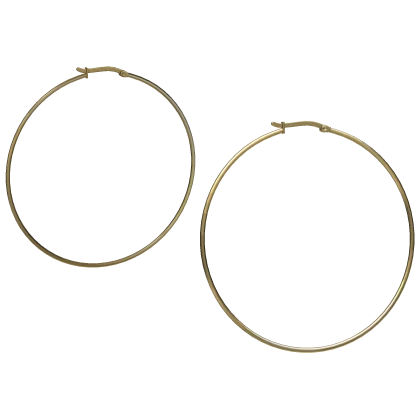 Gold Hoop Earrings [PBR]
