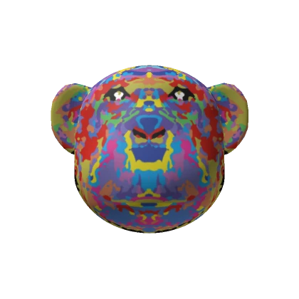 Rainbow Monkey mask