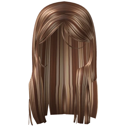brown blonde igary kawaii straight hair
