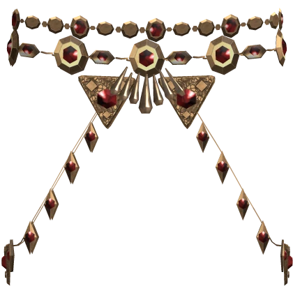 1.0 Regalia Gaian Vampire Ancient Gold Waist Gems