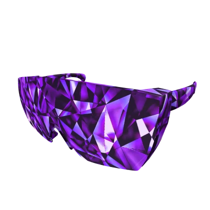 Purple Shades Sparkle Time Sunglasses Neon