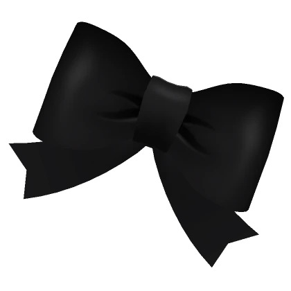 Black Big Bow