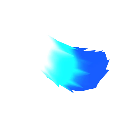 Blue glowing foxfire tail