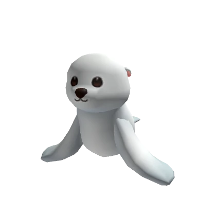 Cute White Seal Pet