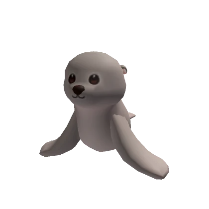 Cute Grey Seal Pet