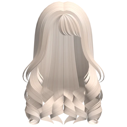 ♡ : princess curls in blonde