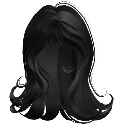 ♡ Studious Girly Mid Length Cut in Black